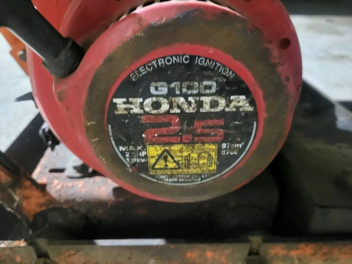 Honda Bell wacker plate nice size - Image 2