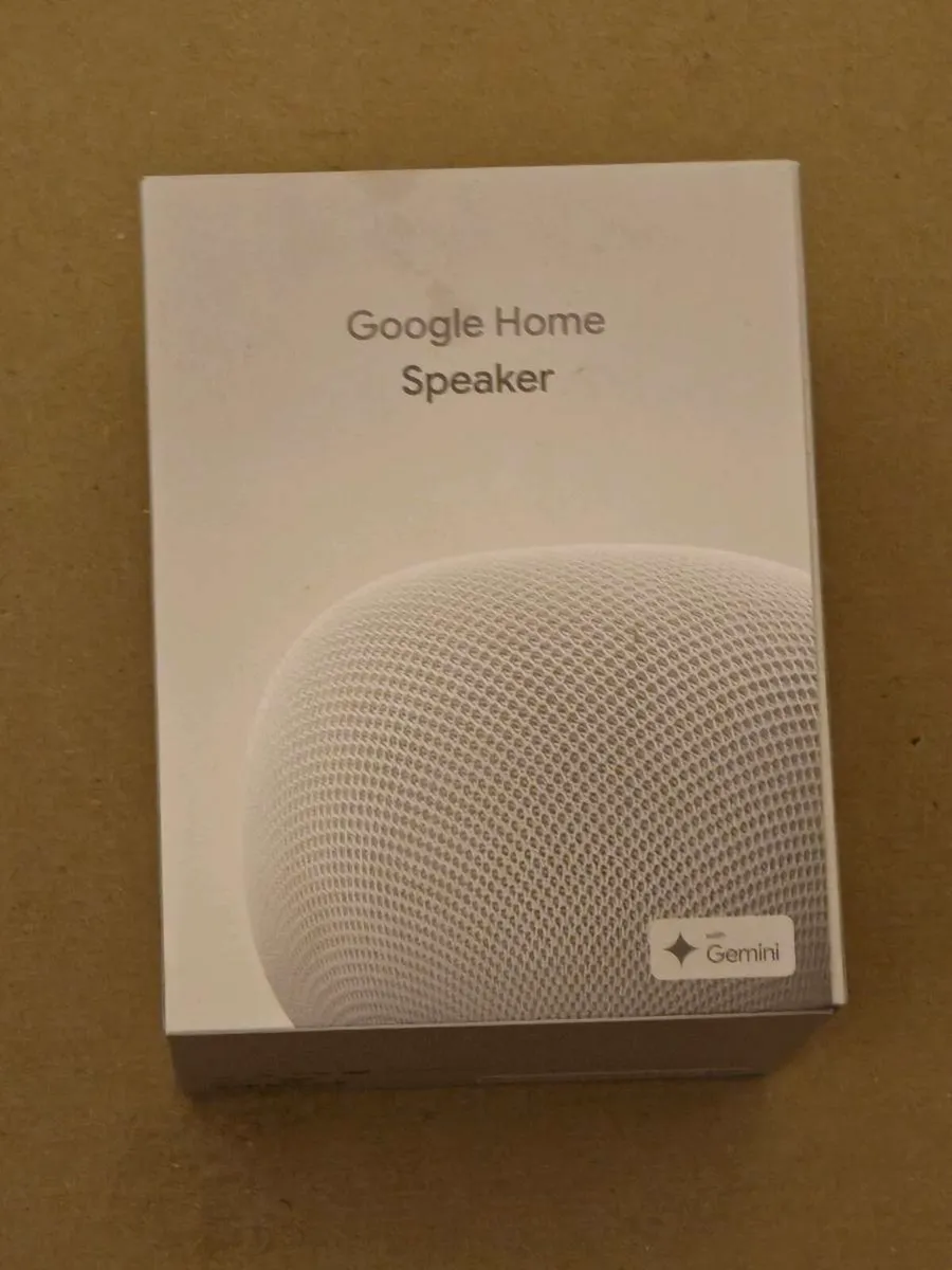 Google Home Speaker (brand new) - Image 1