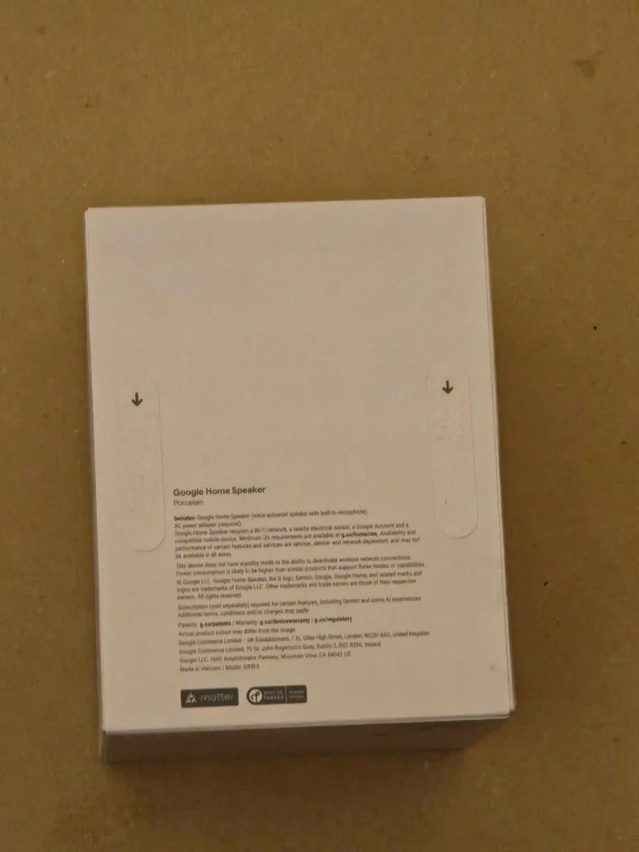 Google Home Speaker (brand new) - Image 2