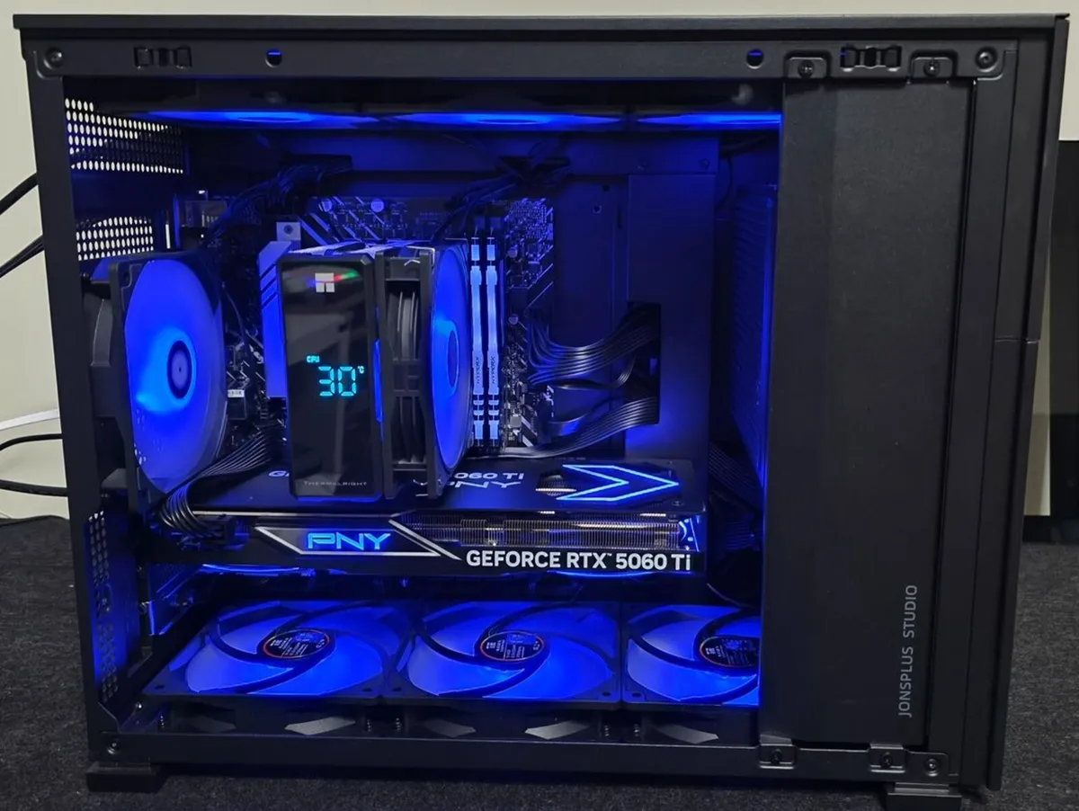JonsPlus with Screen i5-13Gen RTX 5060Ti Gaming PC - Image 3