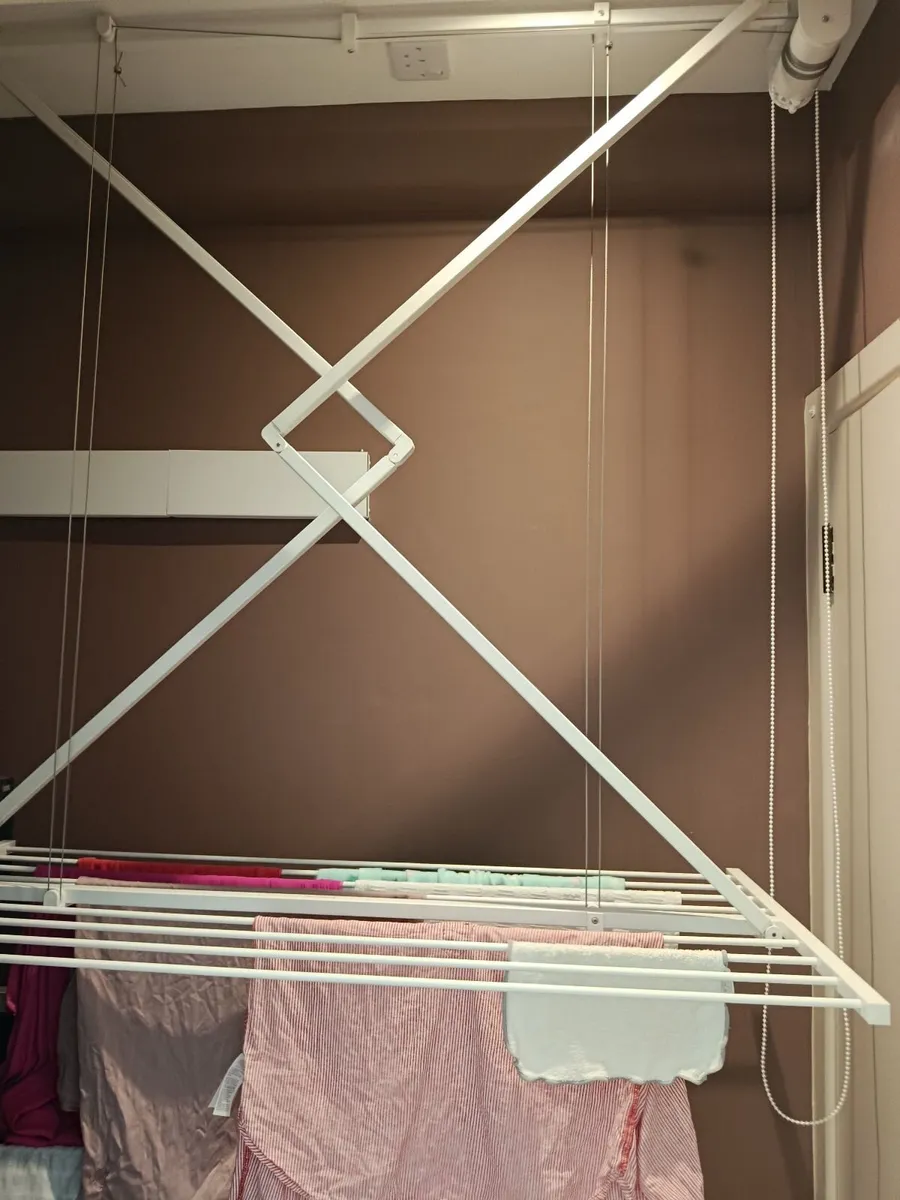 Ceiling Drying Rack - Image 1