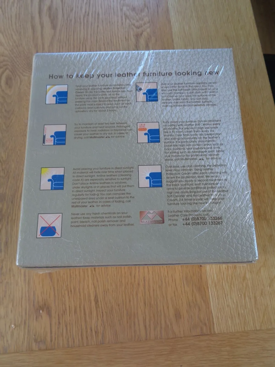 Leather Care Cleaning Kit for Sale - Image 2