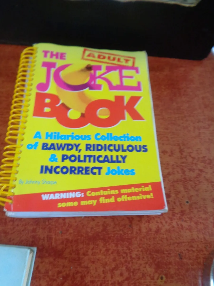 The Adult Joke Book by Johnny Sharpe - Image 1