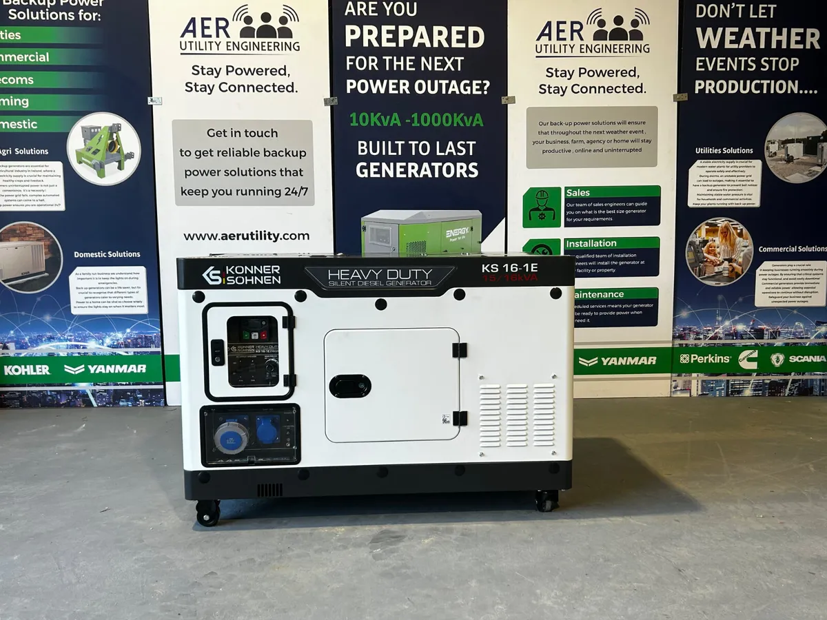 Könner & Söhnen 🇩🇪16kVA  Diesel Generator €6750 - Image 2