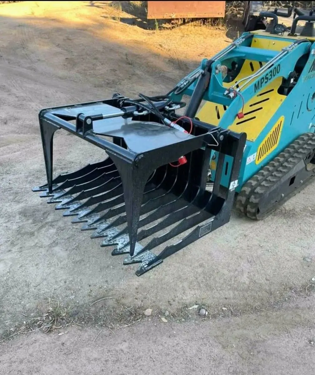 MINI SKID STEER LOG POST GRAB - Image 1