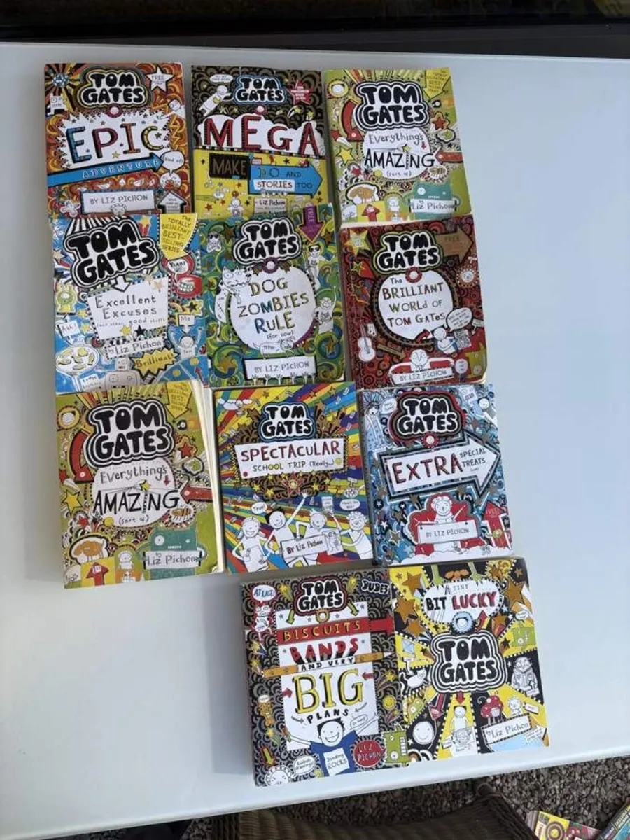 Tom Gates + Middle School Books (21) - Image 1