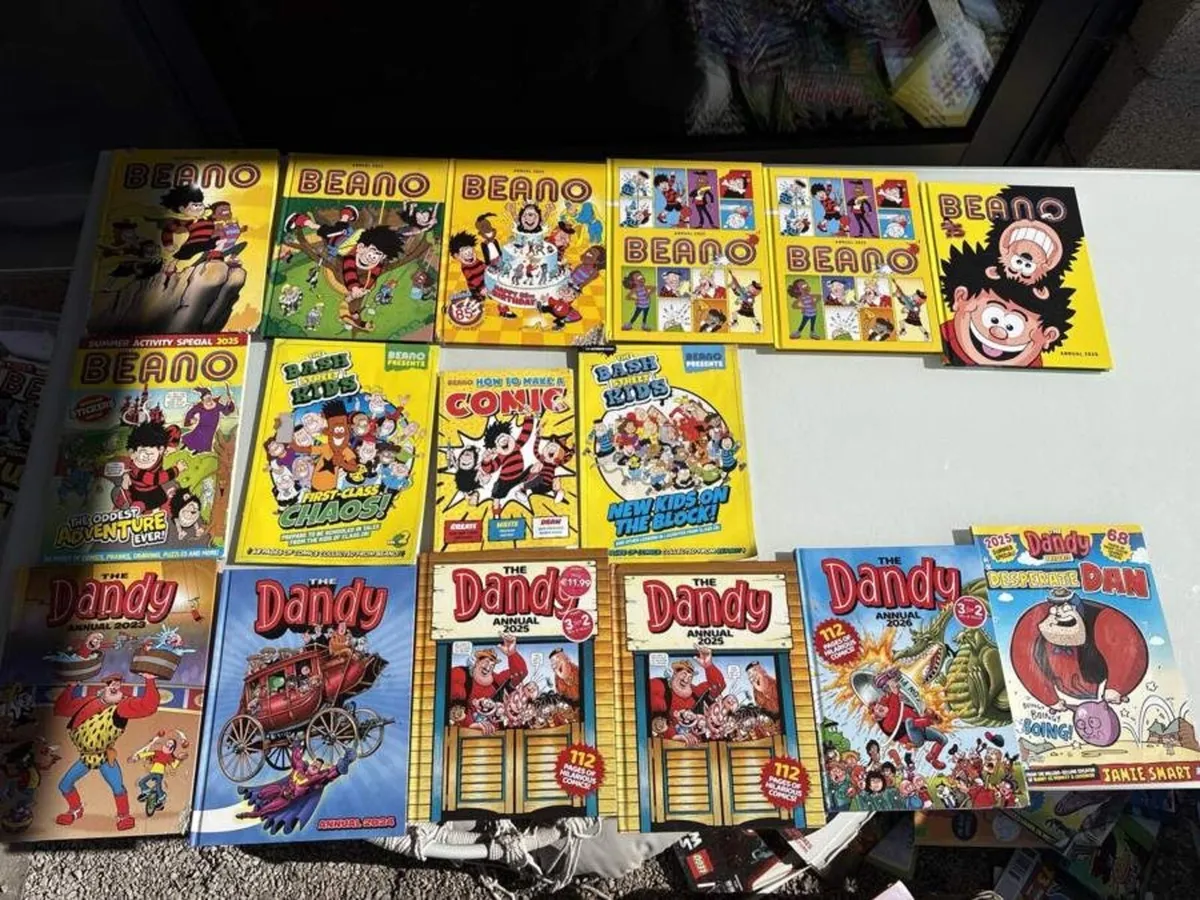 Beano & Dandy Comic & Books mega bundle - Image 1