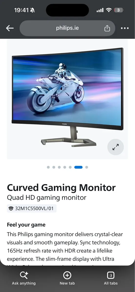 Philips 32M1C5500VL/00 monitor - Image 1