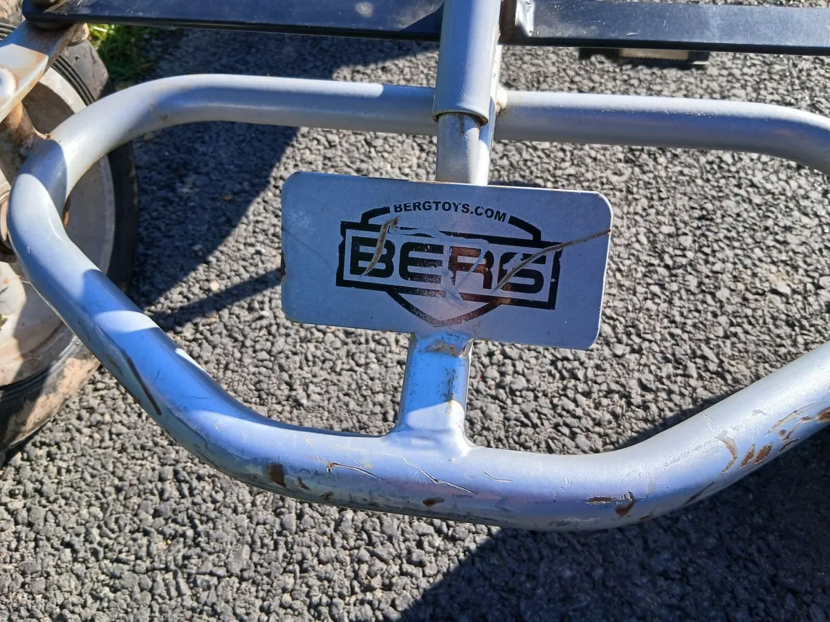 Berg Go Kart silver 2 seats - Image 3