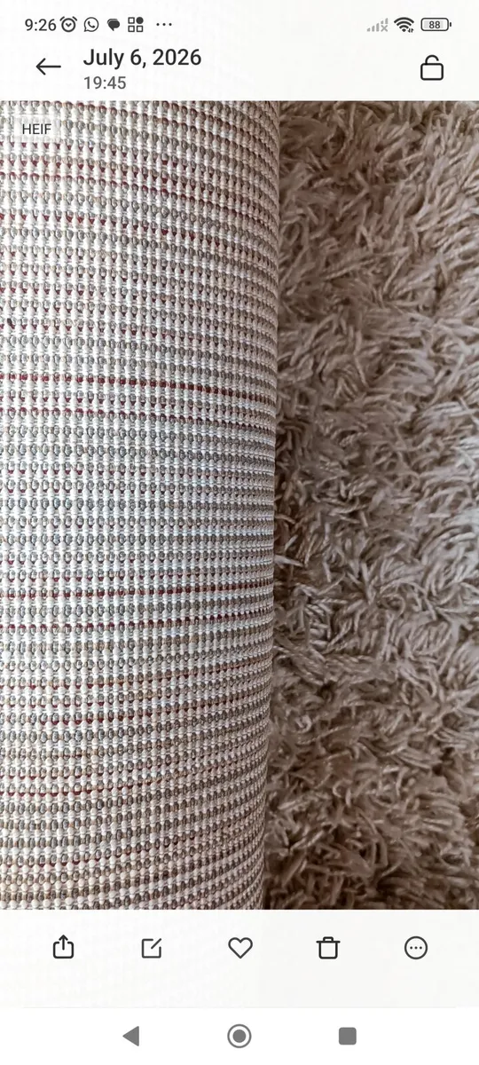 Large rug and matching runner - Image 2