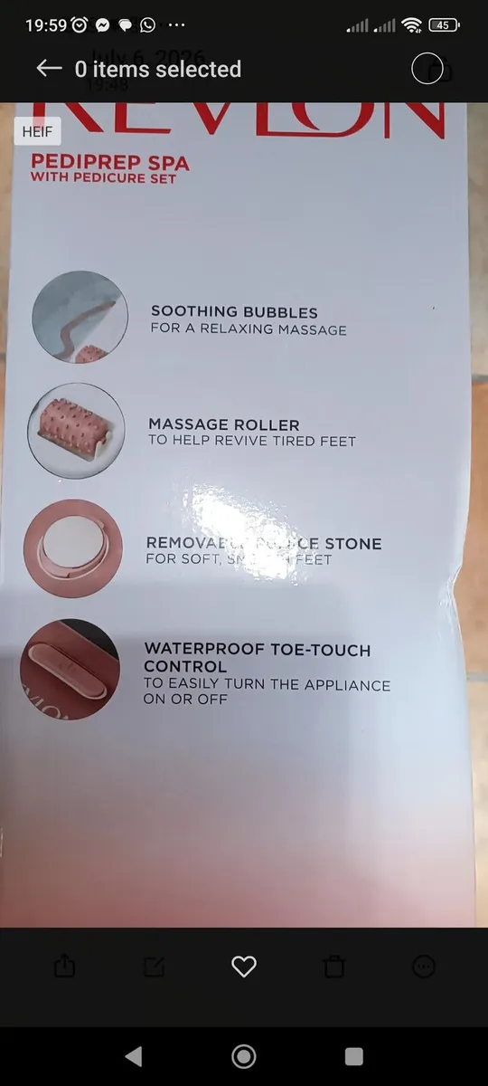 Foot spa never used - Image 2