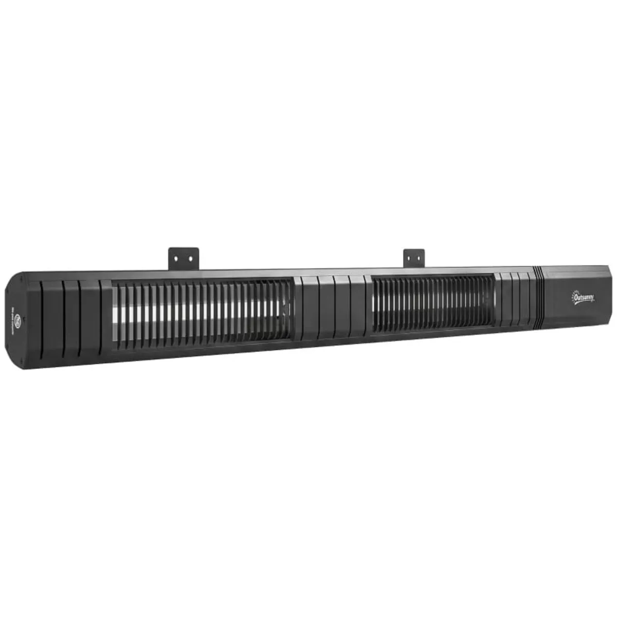3000 W Electric Infrared Patio Heater, Wall Mounte - Image 1