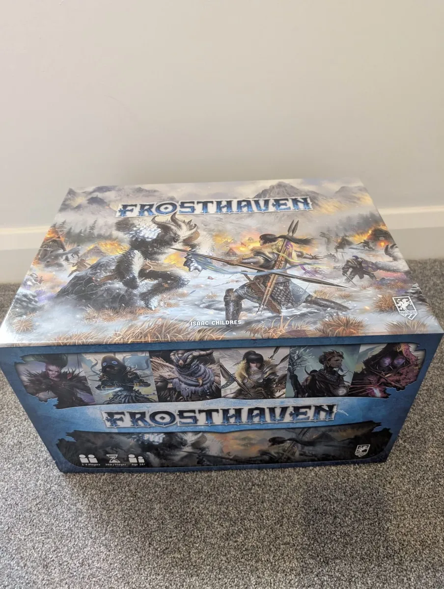 Frosthaven Board game including folded space inser - Image 1