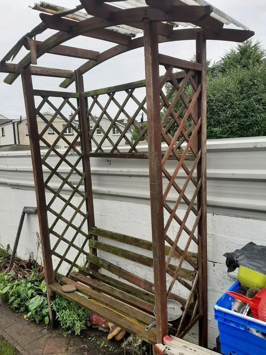 Garden seat / frame