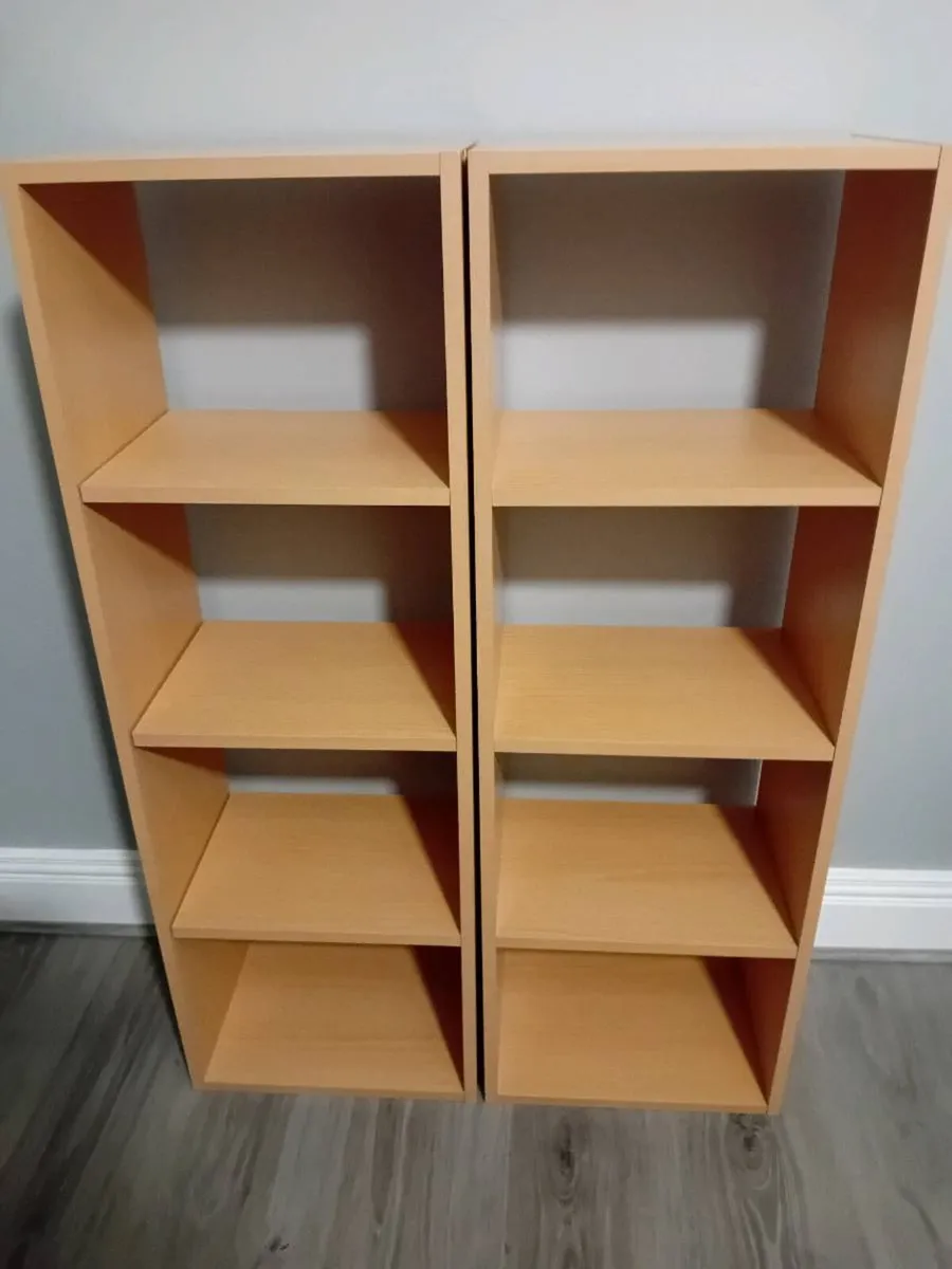 2 Wooden Book Shelves/Storage - Image 3