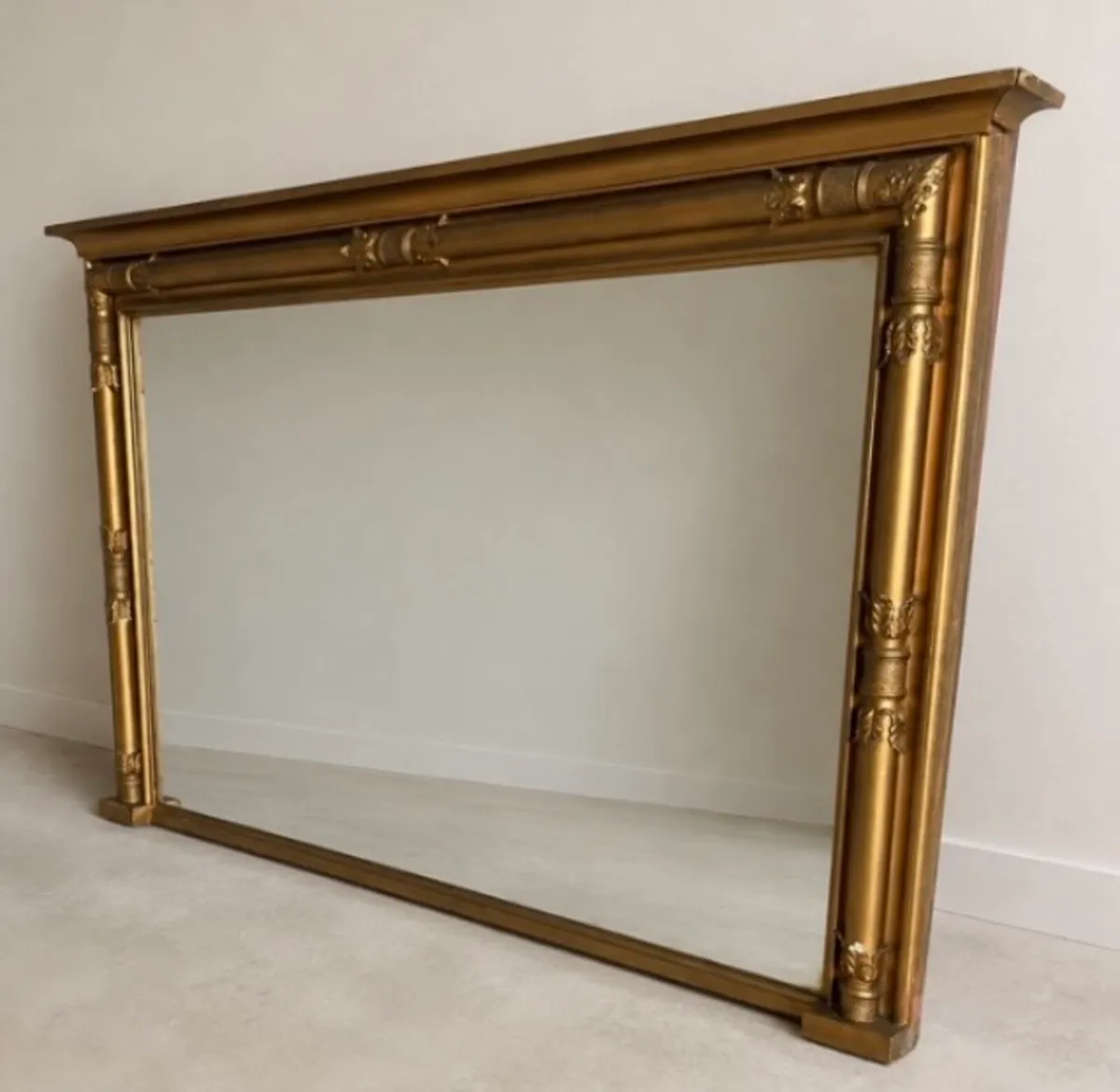 Regency gold gilded mirror - Image 2