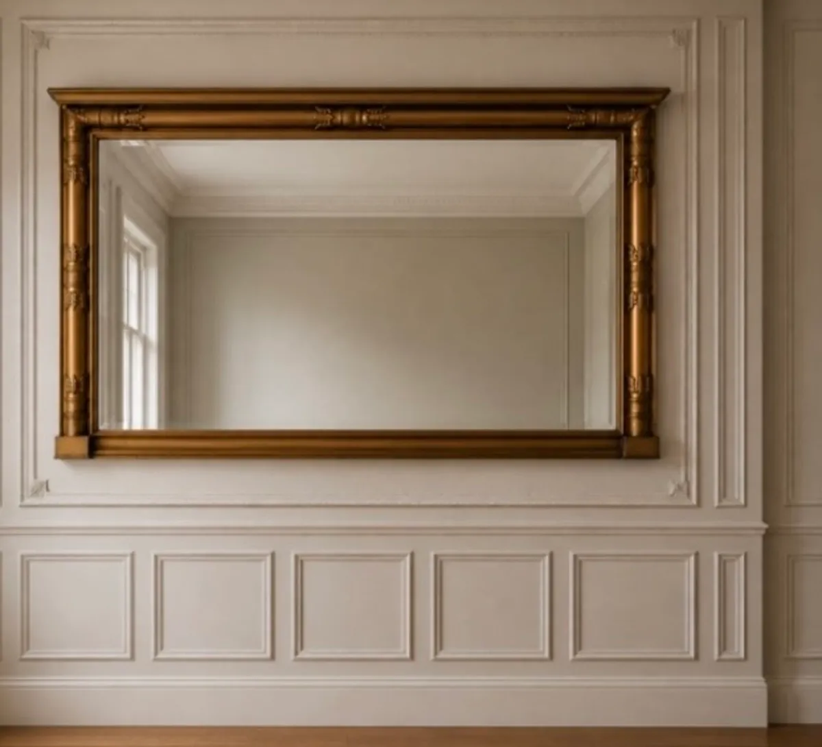 Regency gold gilded mirror - Image 1