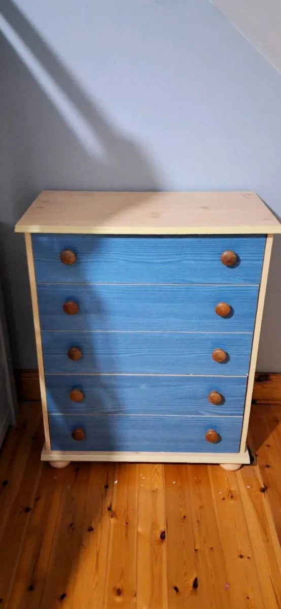 Desk and chest of drawers - kids set - Image 1