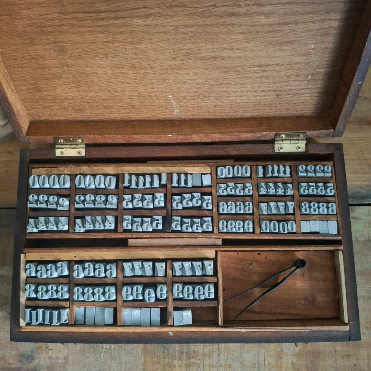 Vintage Letterpress Stamping Block Set - Image 2