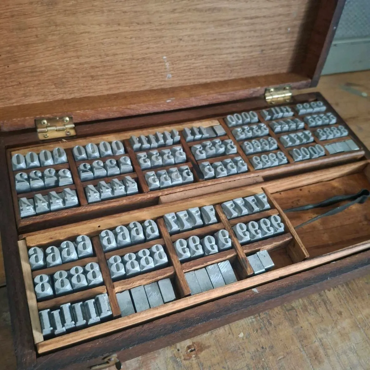 Vintage Letterpress Stamping Block Set - Image 3