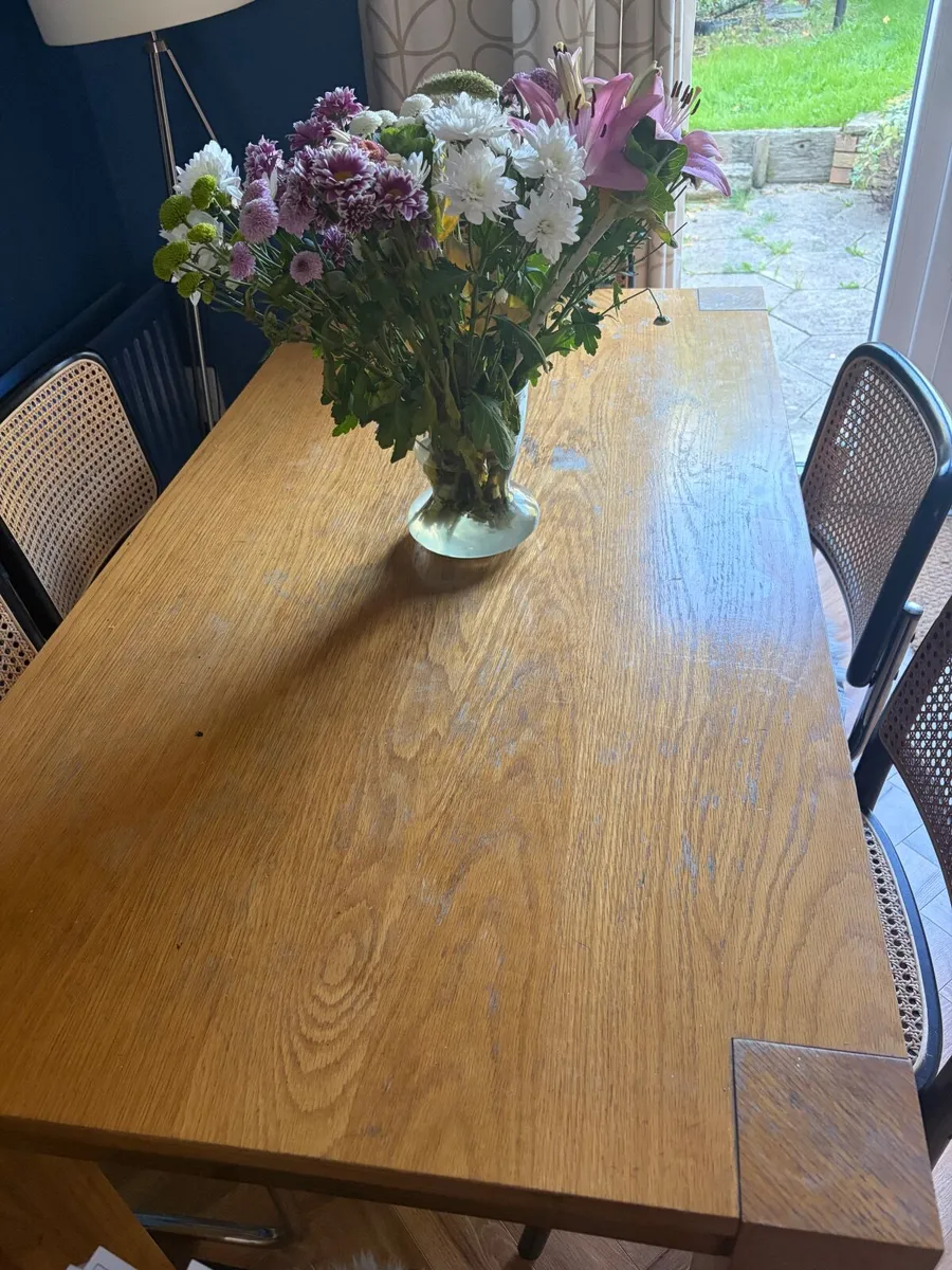 Solid wood  dining table - Image 2