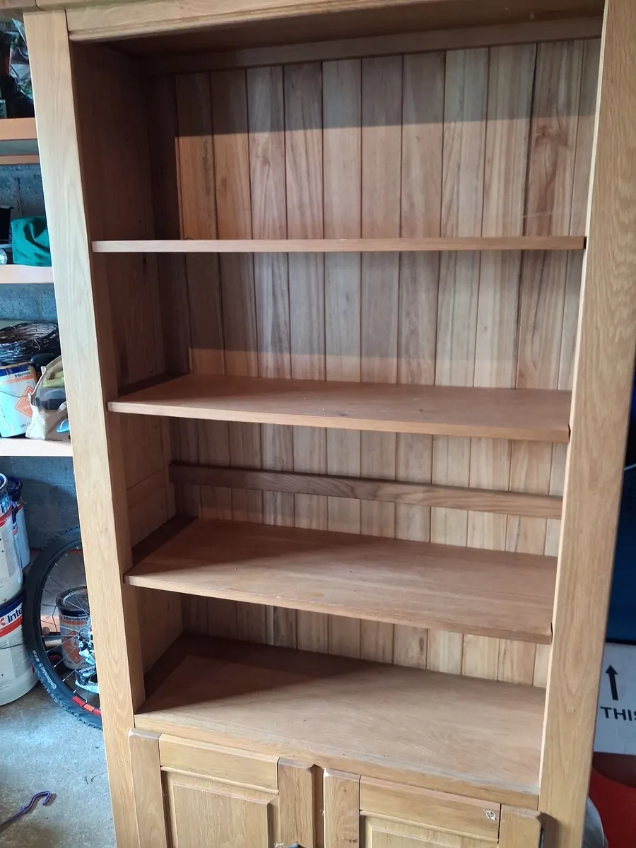 Pine cabinet/bookshelf - Image 2