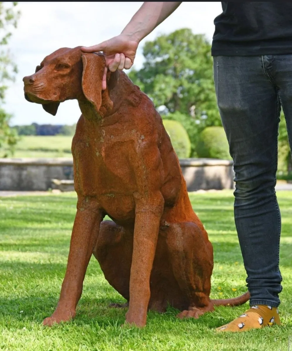 HEAVY CAST IRON  DOGS - Image 1