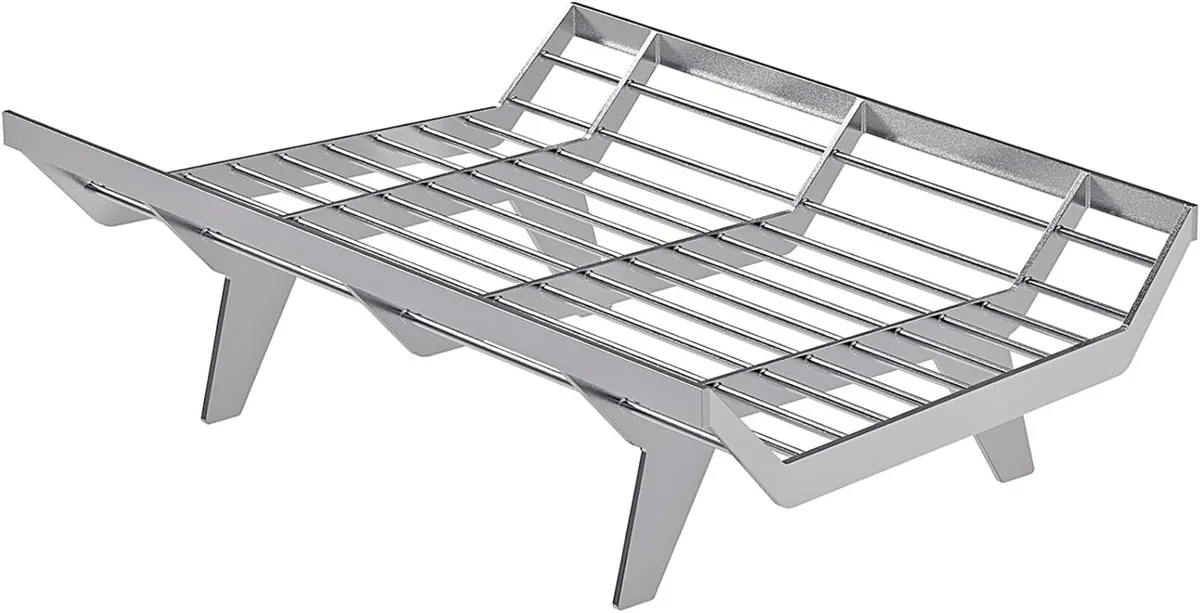 Fire Grate Fireplace Log Coal Burner Rack Firewood - Image 1