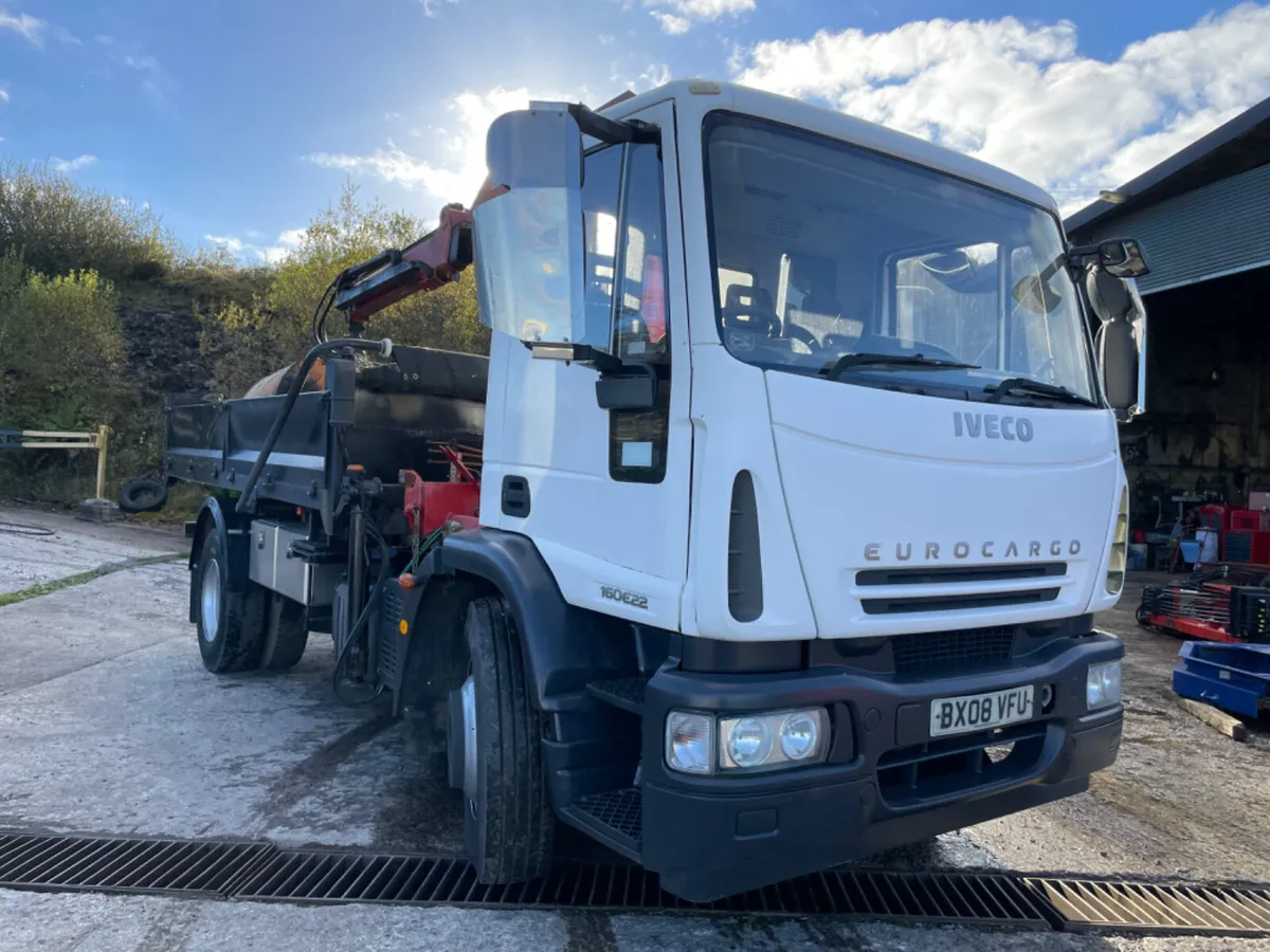 Iveco eurocargo 160E22 2008 tipper grab - Image 1
