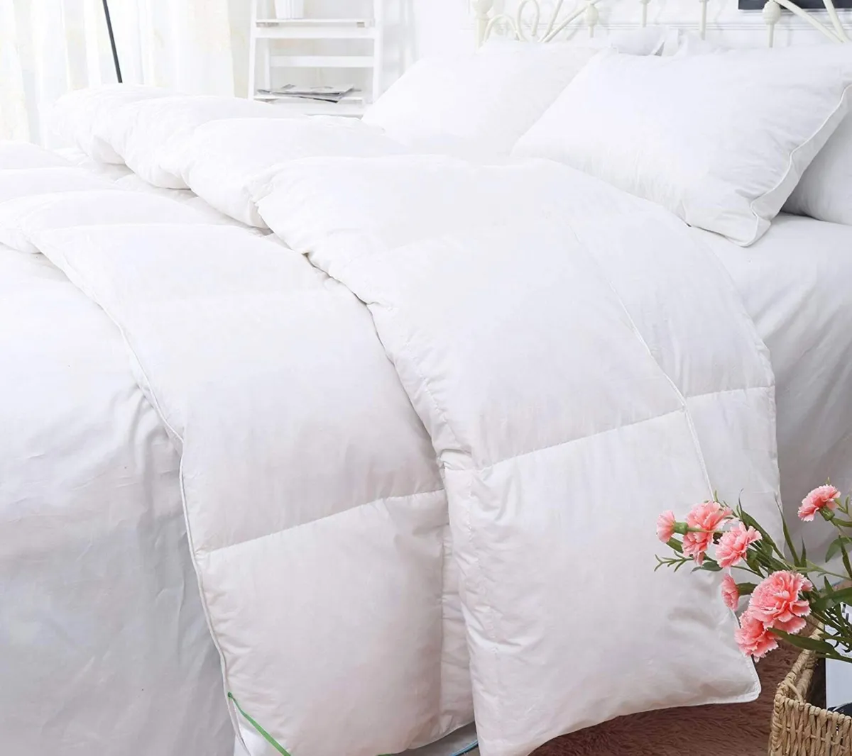 Luxury 50% Goose Feather Down Duvet Quilt - Image 2