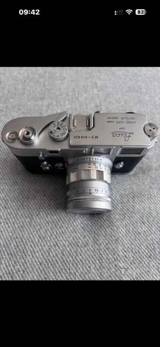 Leica M3 Double Stroke & Leica M 50 mm lens - Image 1