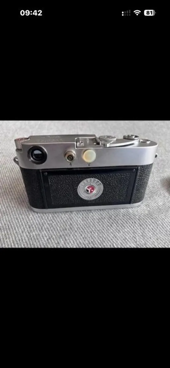 Leica M3 Double Stroke & Leica M 50 mm lens - Image 4