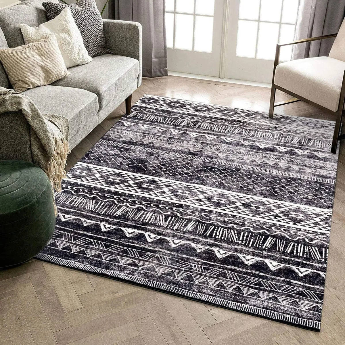 Area Rugs Modern Style Rug Artistic Traditional - Image 3