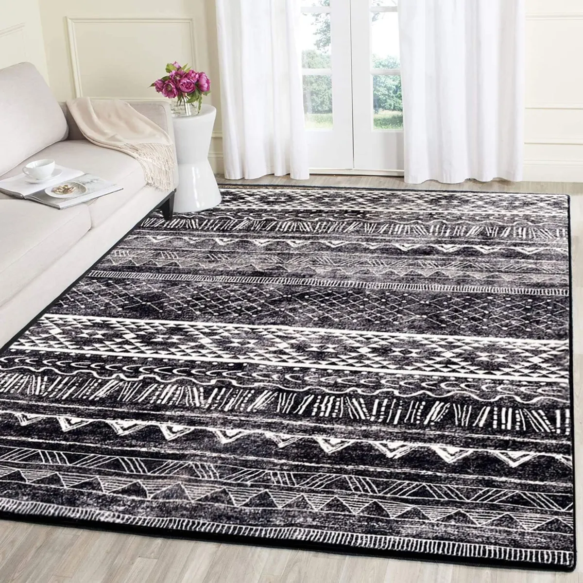 Area Rugs Modern Style Rug Artistic Traditional - Image 1