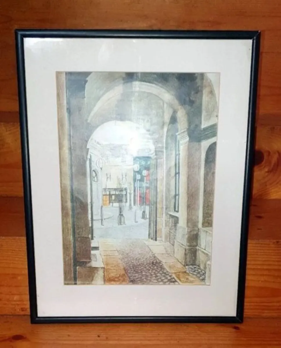 Framed Artwork of Mutton Lane Inn, Cork City - Image 3