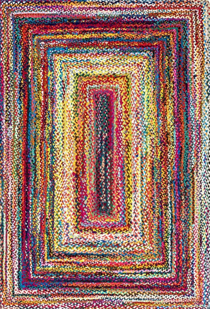 Tammara Bohemian Hand Braided Area Rug - Image 3