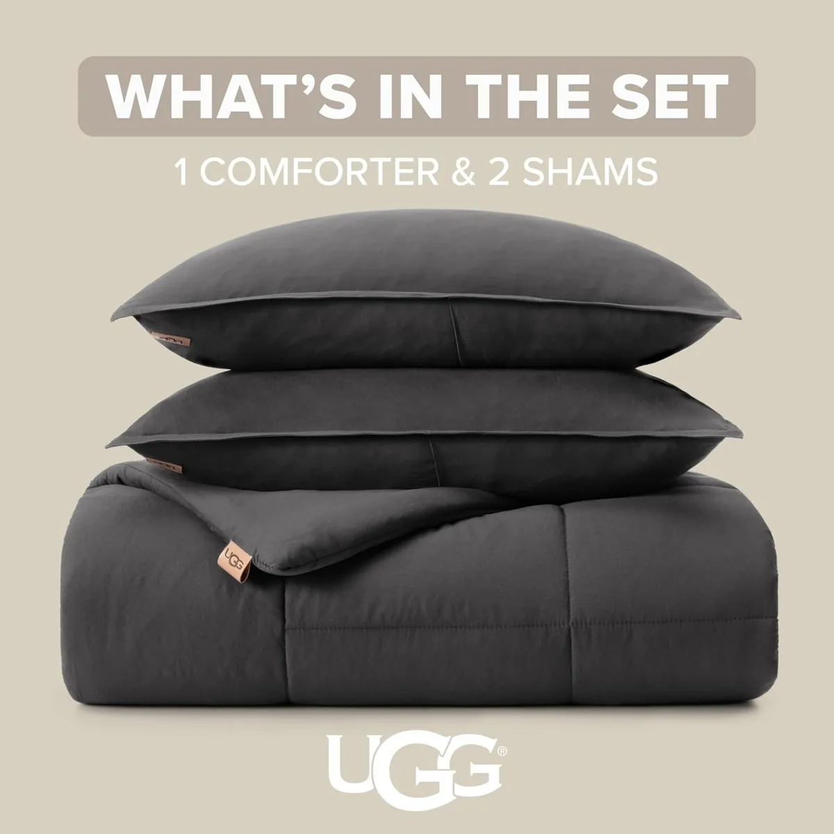 Leonora Comforter Set with 2 Pillow Shams - Image 4