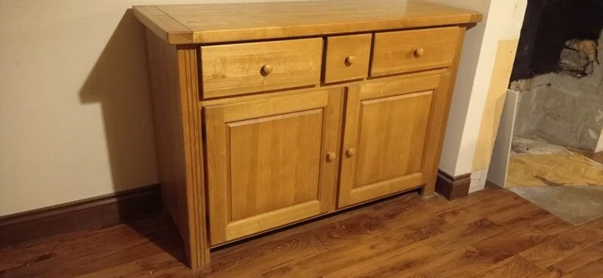 Solid Oak Sideboard - Image 1