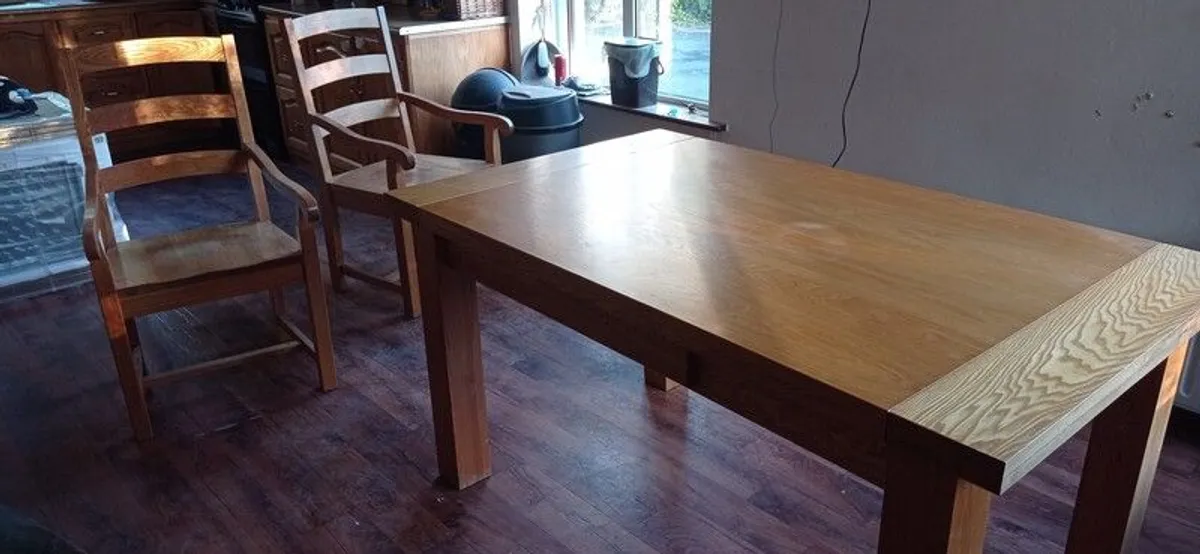 Solid Oak Sideboard - Image 4