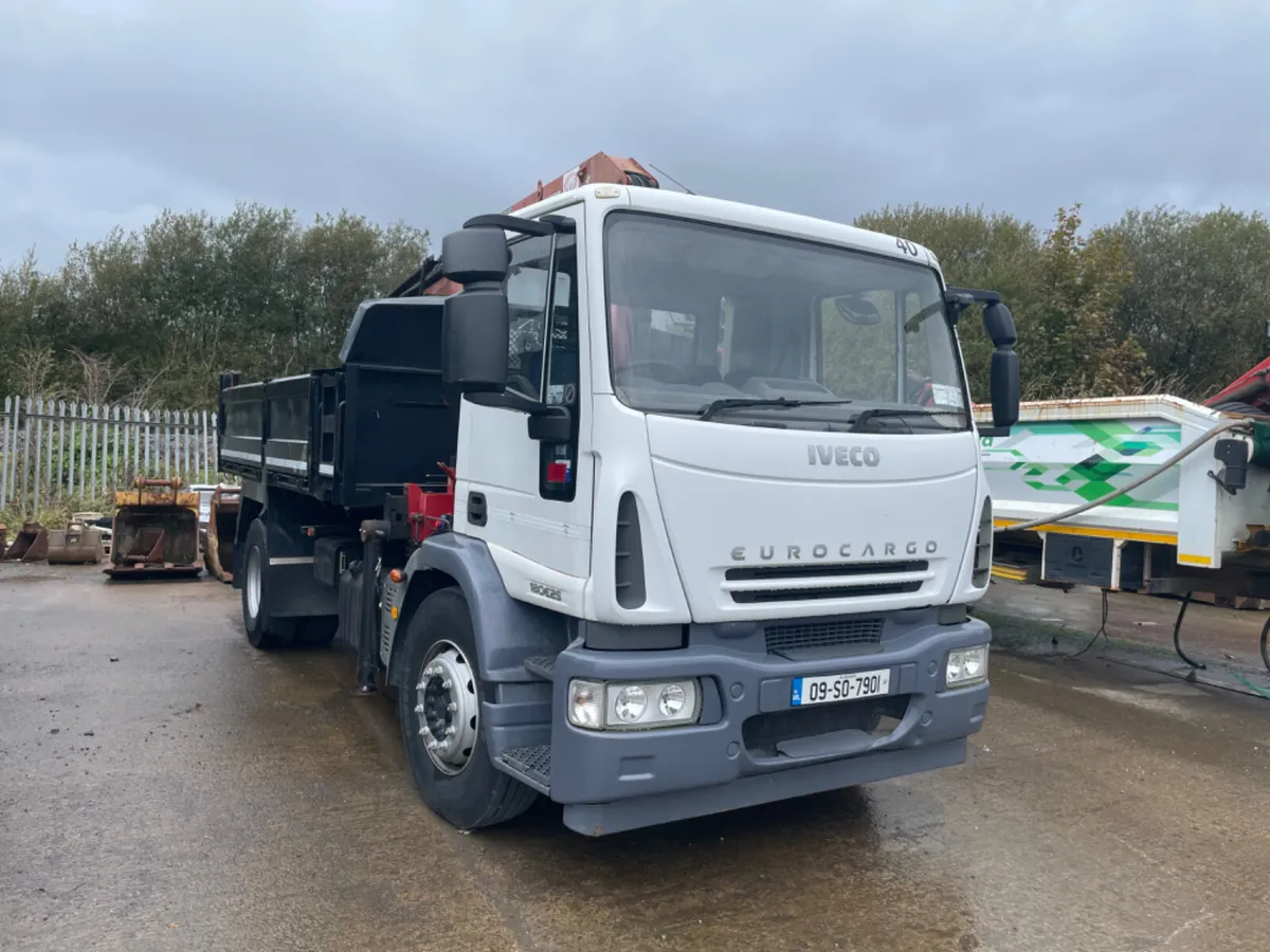 2009 iveco eurocargo 180E25 tipper grab - Image 1