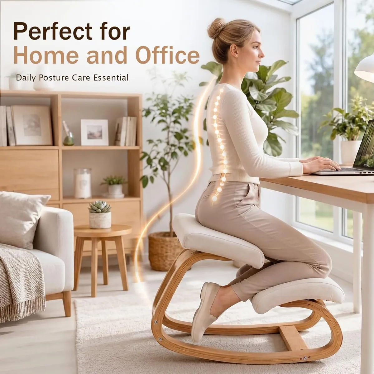 Ergonomic Kneeling Chair 250lb - Image 3