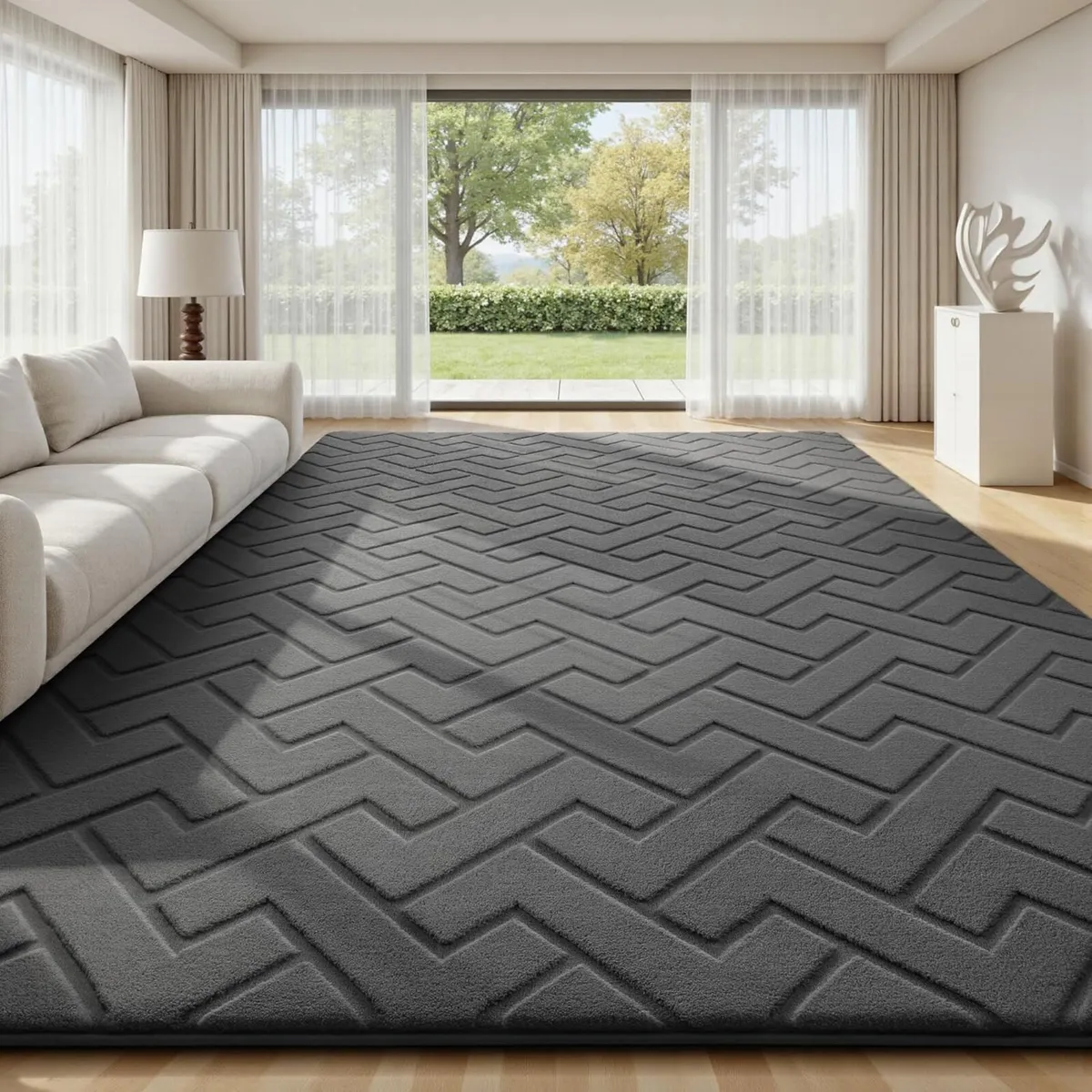 Rugs Living Room Bedroom Large 200x300CM Carpet - Image 1