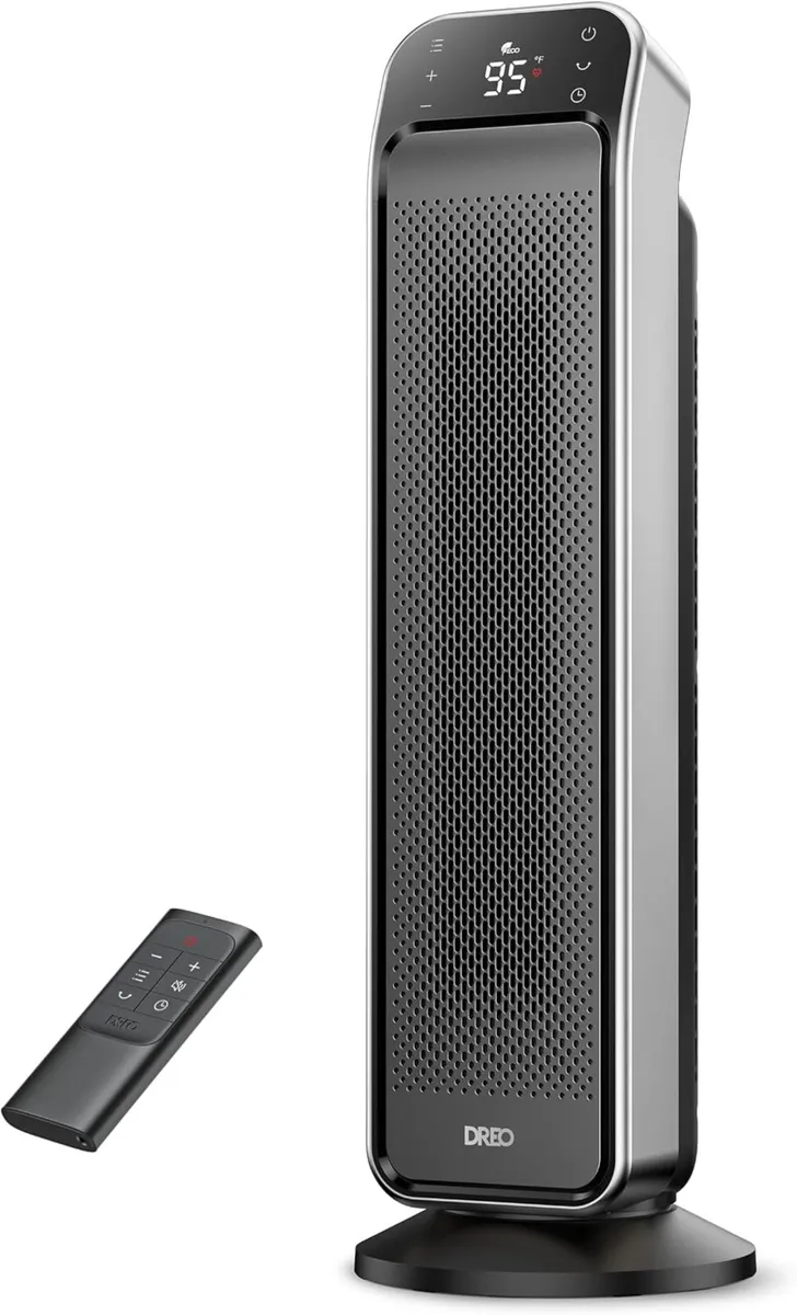 25 Inch Electric Heaters for Home 70° Oscillating - Image 1