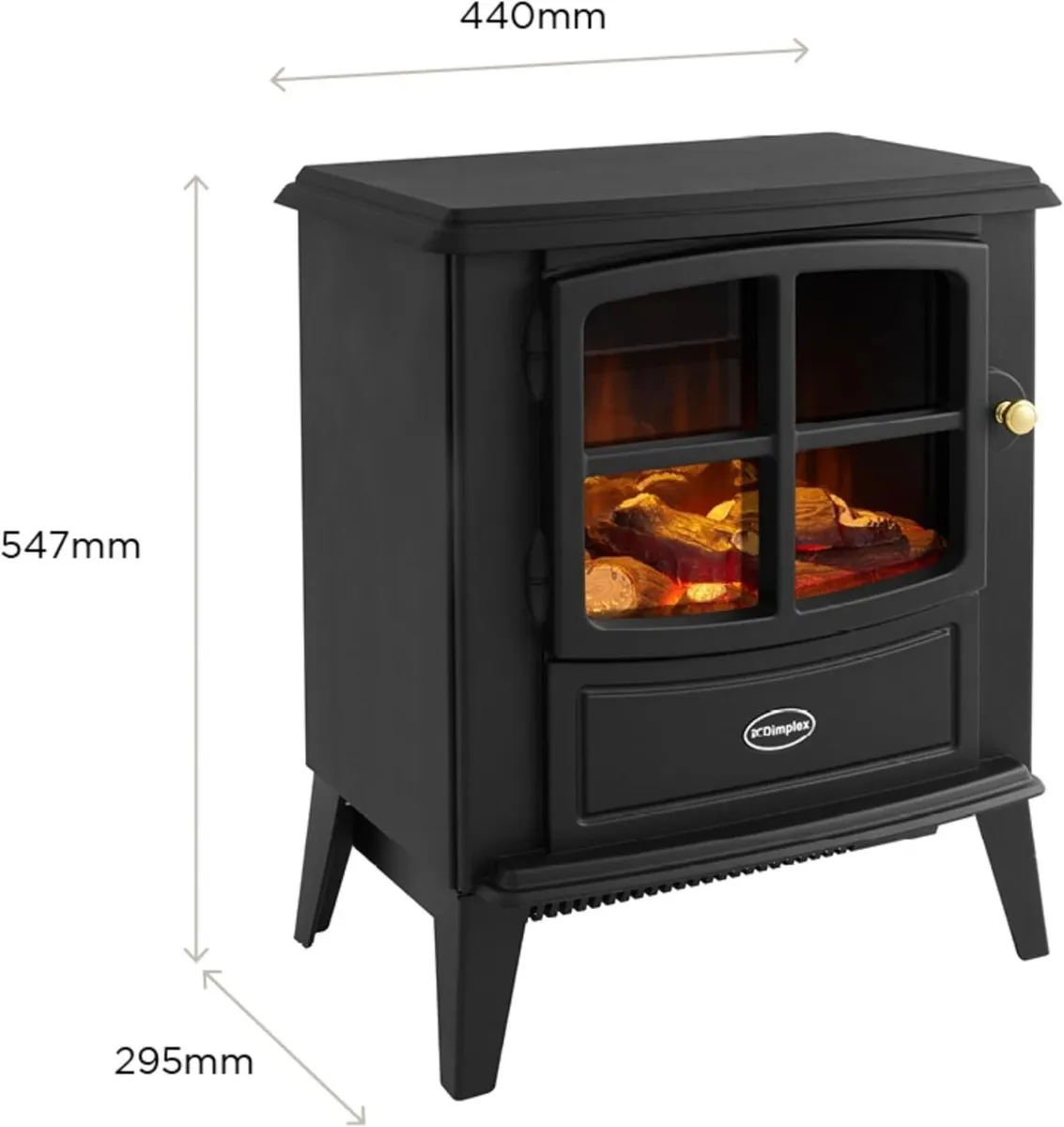 Brayford Optiflame Freestanding Electric Stove - Image 3