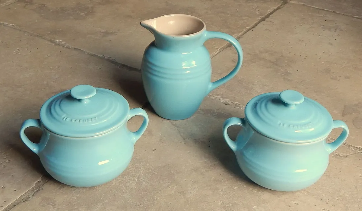 Le Creuset Soup/Mini Cocotte Stoneware Bowls & Jug - Image 1
