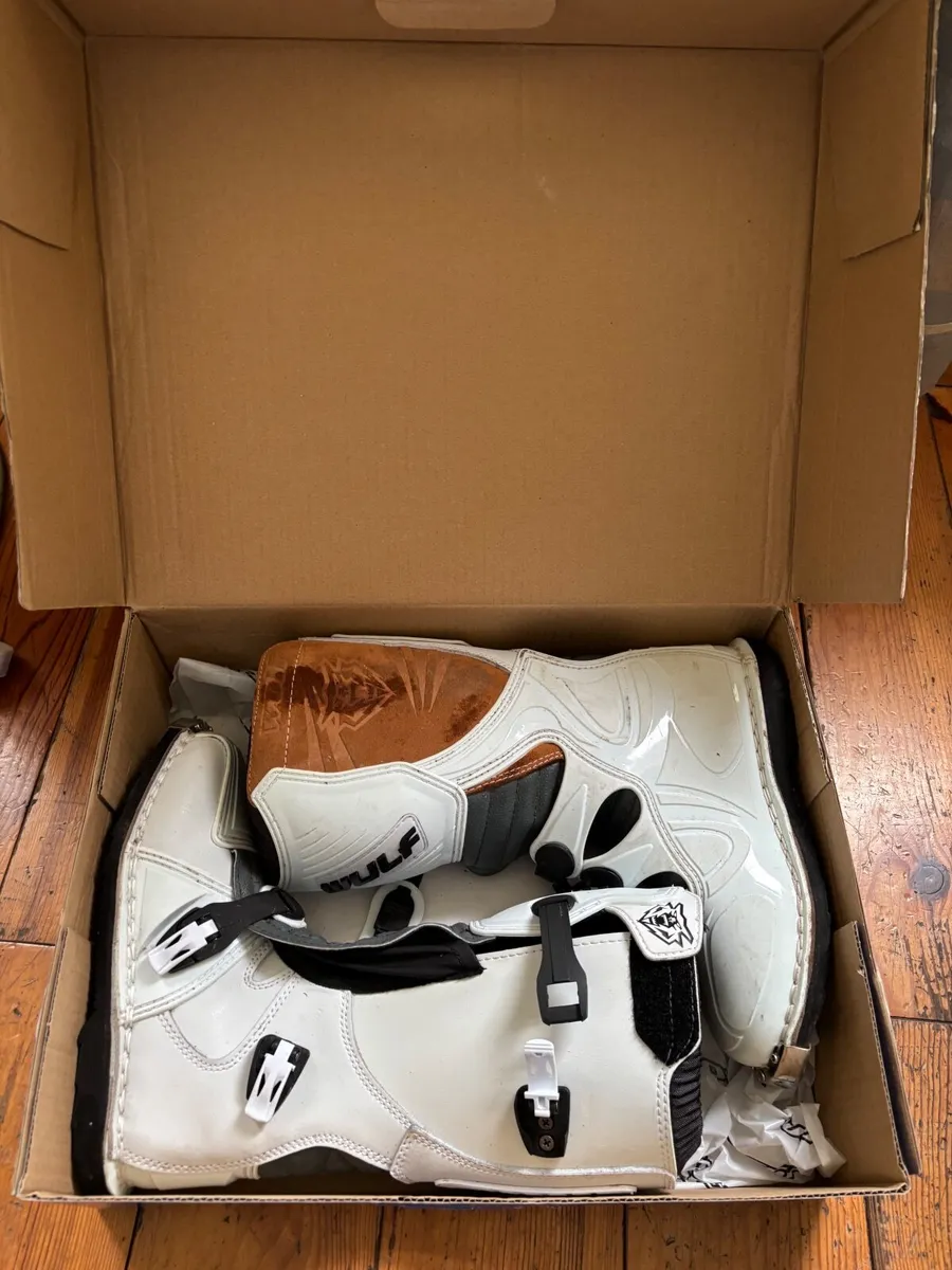 Motocross motorbike boots size 5 / 38 - Image 2