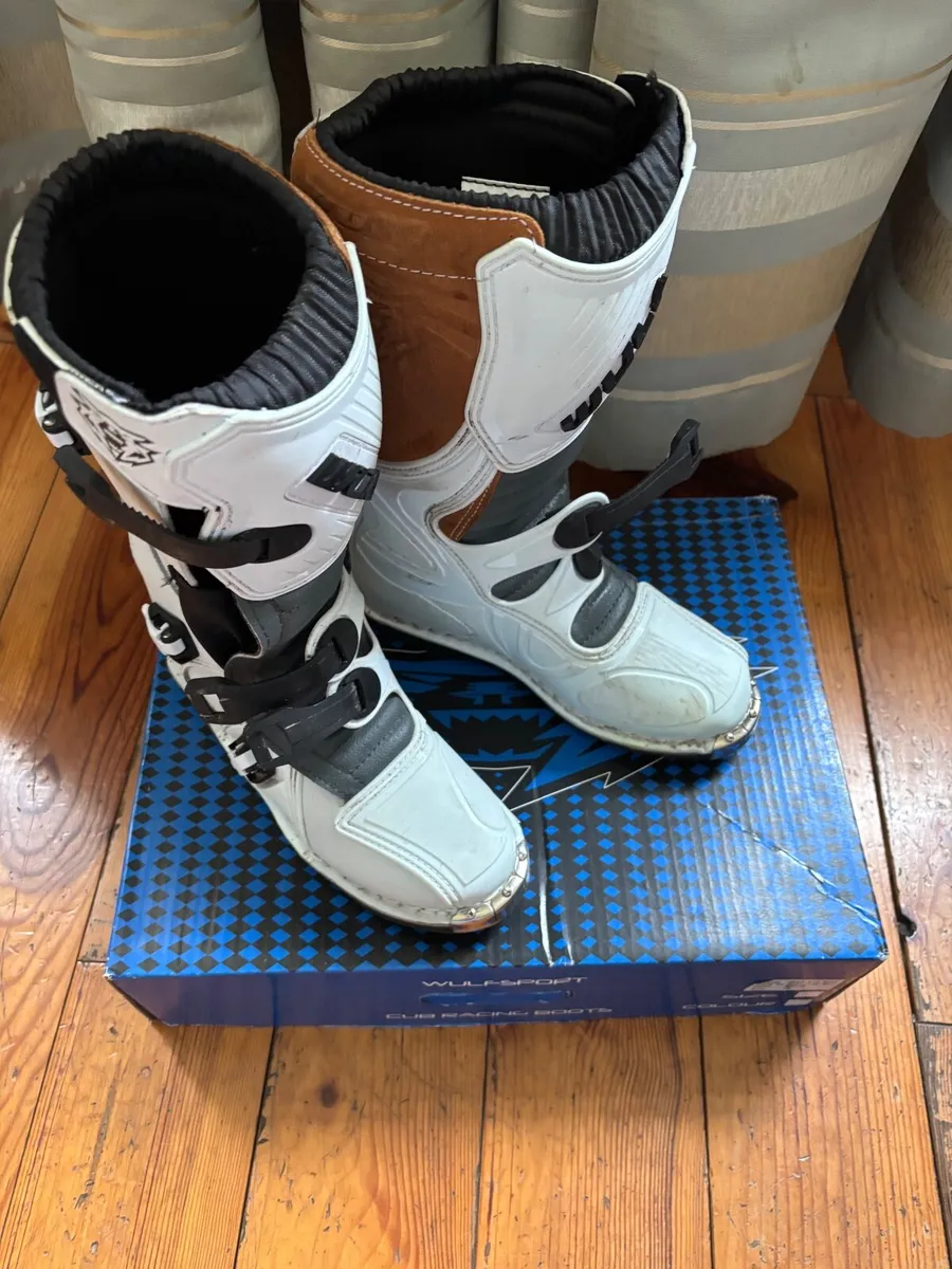 Motocross motorbike boots size 5 / 38 - Image 1