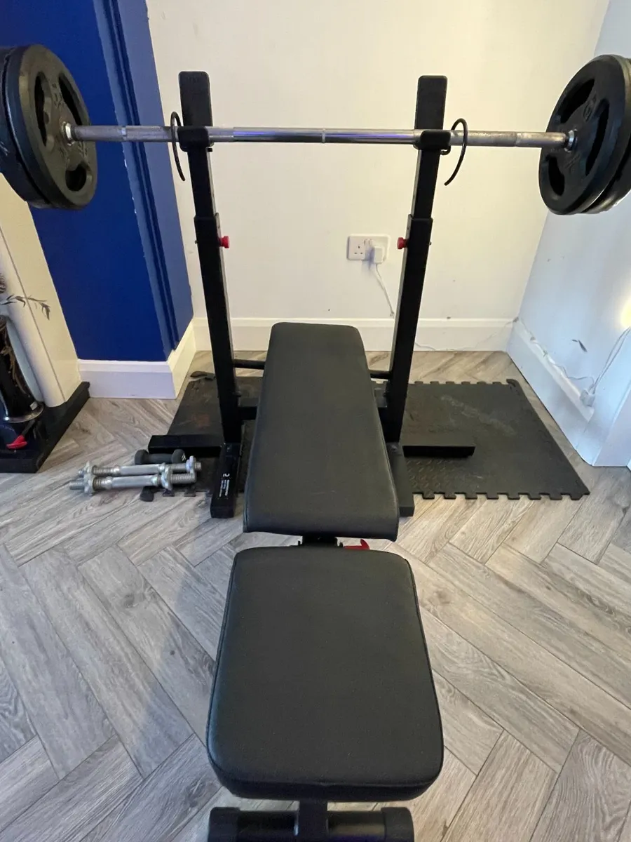 Tiltable & Collapsible Weights Bench - Image 1