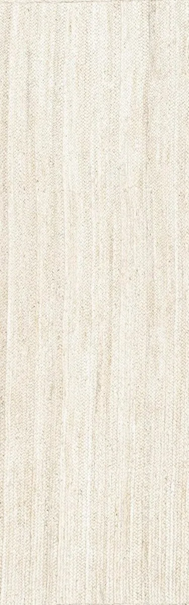 Rigo Hand Woven Farmhouse Jute Runner Rug - Image 3