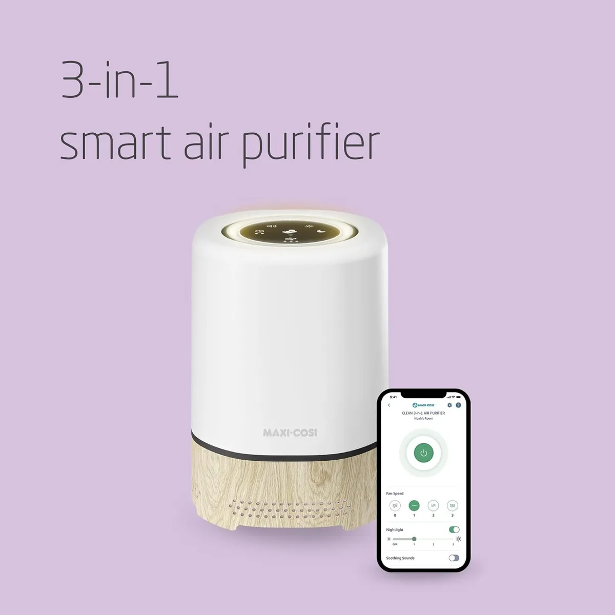 Clean 3-In-1 Air Purifier Hepa Filter - Image 3